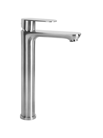 Baterie lavoar Rea Logan Nickel Periat montaj pe blat 295 mm PVD [10]