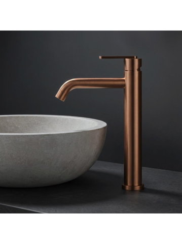 Baterie lavoar inalta Rea Ontario cupru periat [2]