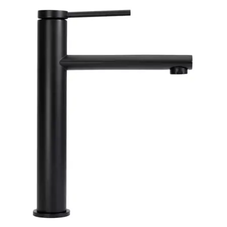 Baterie lavoar inalta Rea Oval negru mat [2]