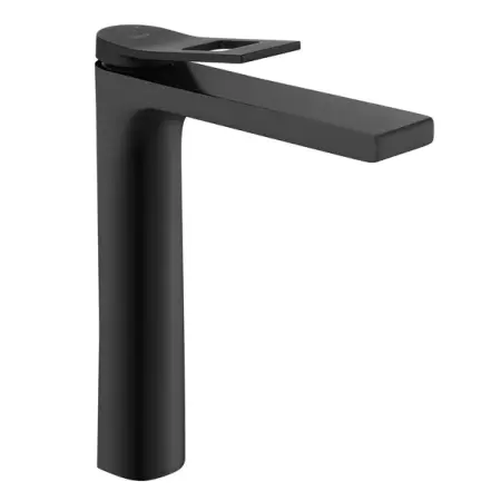 Baterii baie - Baterie lavoar inalta Rea Soul monocomanda negru mat