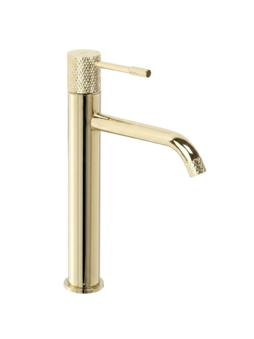 Baterie lavoar Rea Venti auriu PVD montaj pe blat 160mm 295mm [1]