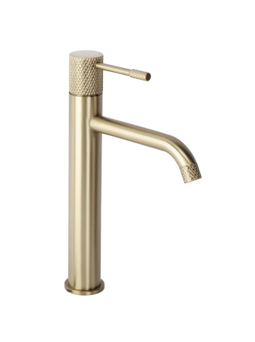 Baterie lavoar Rea Venti auriu periat 295mm montaj pe blat PVD alamă [10]