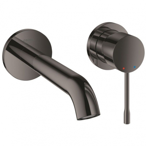 Baterii baie - Baterie lavoar incastrata antracit Grohe Essence, M fara ventil