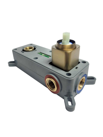 Baterie lavoar incastrata REA Arlo auriu periat [6]