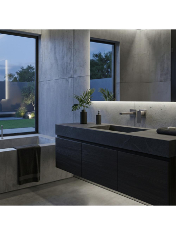 Baterie lavoar incastrata REA Arlo crom periat [7]