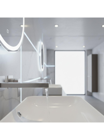 Baterie lavoar incastrata REA Arlo crom periat [6]