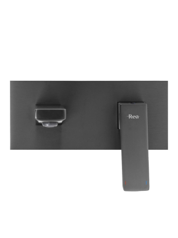 Baterie lavoar cada incastrata REA Premium Joe titan PVD perete 170 mm [9]