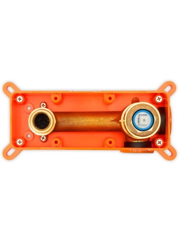 Baterie lavoar incastrata Rea Lungo + BOX cupru [3]