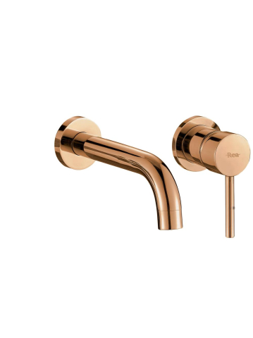 Baterii baie - Baterie lavoar incastrata Rea Lungo + BOX cupru
