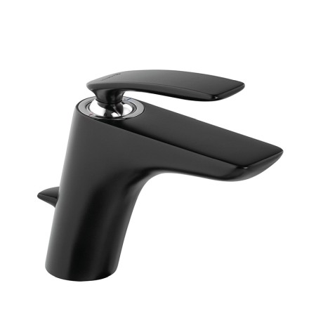 Baterii baie - Baterie lavoar, Kludi, Balance 100, cu ventil, negru mat