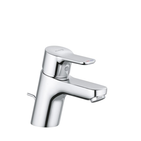 Baterii baie - Baterie lavoar Kludi, Pure &amp; Easy, cu ventil, 6 cm, crom