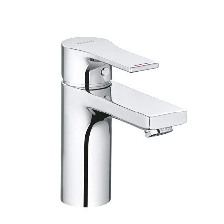 Baterii baie - Baterie lavoar, Kludi, Zenta SL 100, cu ventil Push-Open, crom