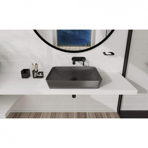 Baterie lavoar monocomanda incastrata Deante Arnika negru [1]