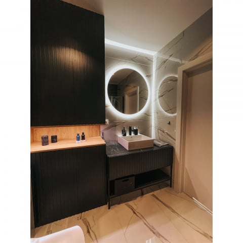 Baterie lavoar monocomanda negru Deante Anemon [6]
