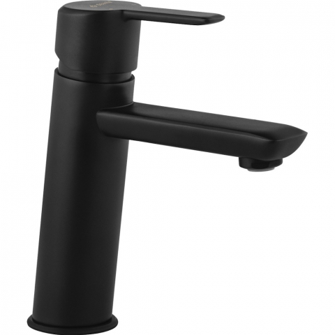Baterii baie - Baterie lavoar monocomanda negru Deante Arnika