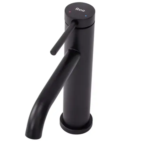 Baterii lavoar - Baterie lavoar negru mat Rea Clif