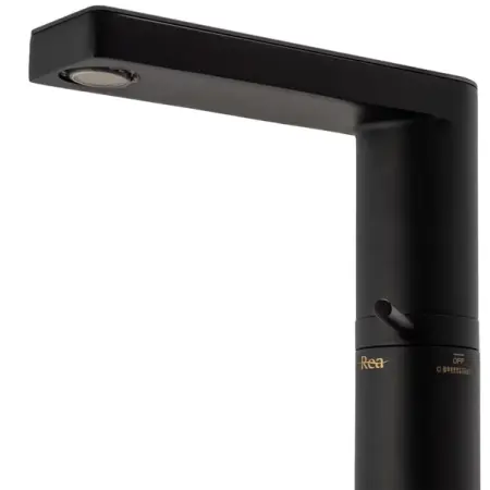 Baterie lavoar Rea Amar LCD negru mat [1]