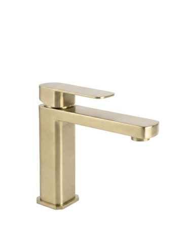 Baterii baie - Baterie lavoar Rea Arlo auriu periat