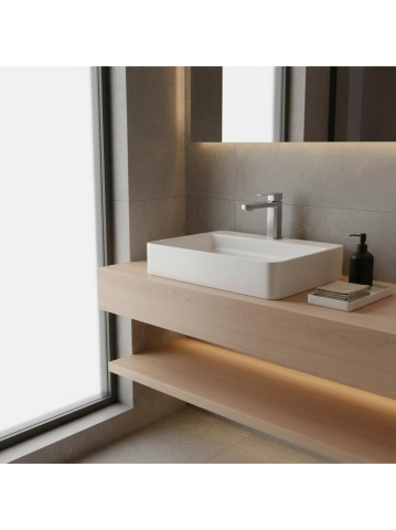 Baterie lavoar Rea Arlo crom periat [2]