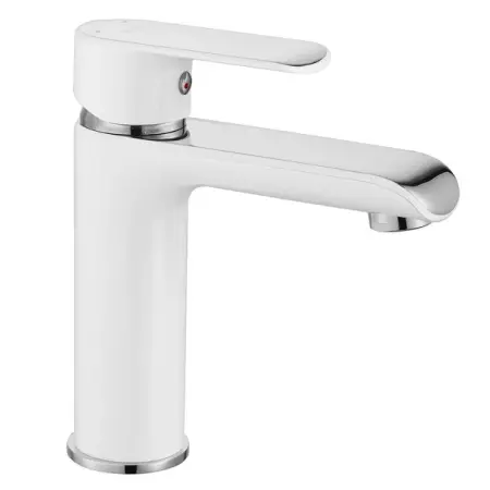 Baterii baie - Baterie lavoar Rea Bloom monocomanda alb - crom