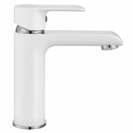 Baterie lavoar Rea Bloom monocomanda alb - crom [2]