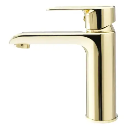 Baterie lavoar Rea Bloom monocomanda auriu [5]