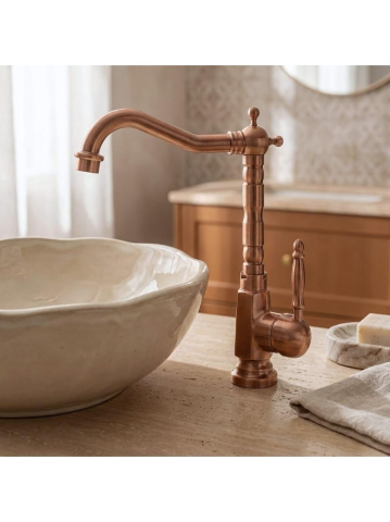 Baterie lavoar Rea Bona cupru periat  [4]