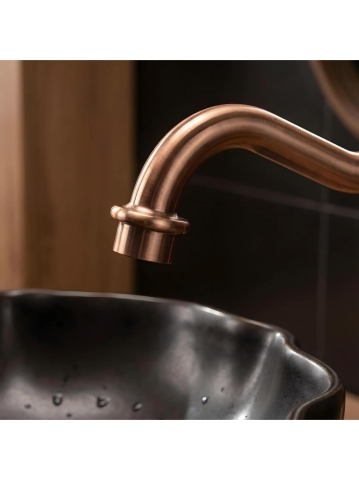 Baterie lavoar Rea Bona cupru periat  [3]