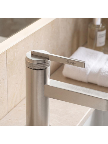 Baterie lavoar Rea Grace JS-703701N nickel periat PVD 170 mm montaj pe blat [2]