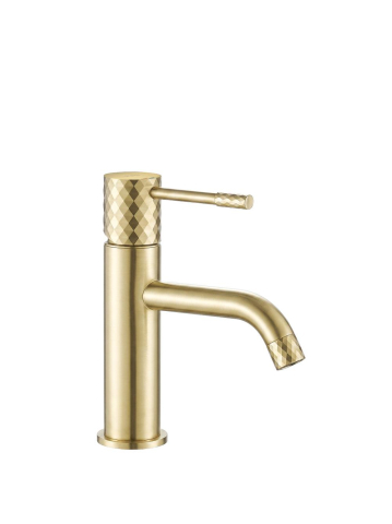 Baterie lavoar Rea Lungo Diamond auriu periat 190 mm montare pe blat [7]
