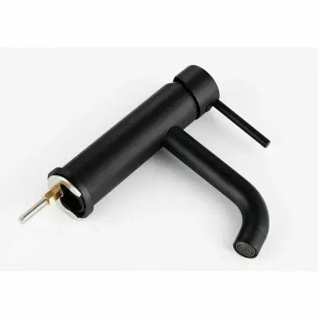 Baterie lavoar Rea Lungo negru mat [5]