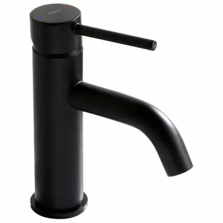 Baterii baie - Baterie lavoar Rea Lungo negru mat