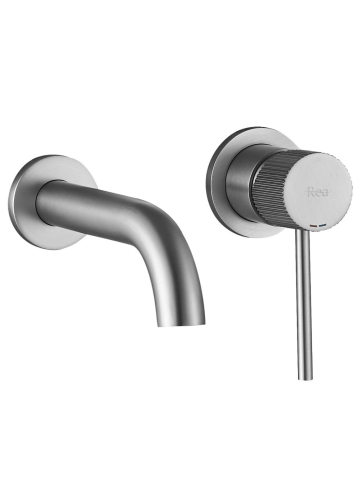 Baterii baie - Baterie lavoar Rea Lungo Stripe crom periat