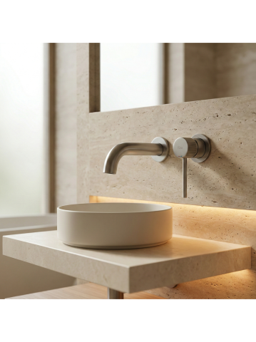 Baterie lavoar Rea Lungo Stripe crom periat [4]