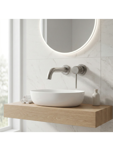 Baterie lavoar Rea Lungo Stripe crom periat [5]