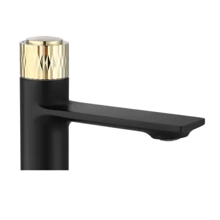 Baterie lavoar Rea Storm negru mat - auriu [2]