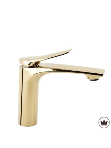 Baterii lavoar - Baterie lavoar REA Vision auriu montaj pe blat 110mm PVD