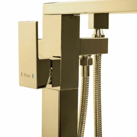 Baterie monocomanda pentru cada freestanding auriu Rea Tery [3]