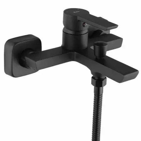 Baterie monocomanda pentru cada negru mat Rea Argus [1]