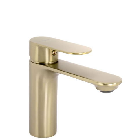 Baterii lavoar - Baterie pentru baie Rea Drop auriu periat