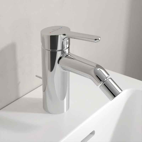 Baterie pentru bideu Villeroy&Boch, Skyla, cu ventil cu tijă, crom [3]