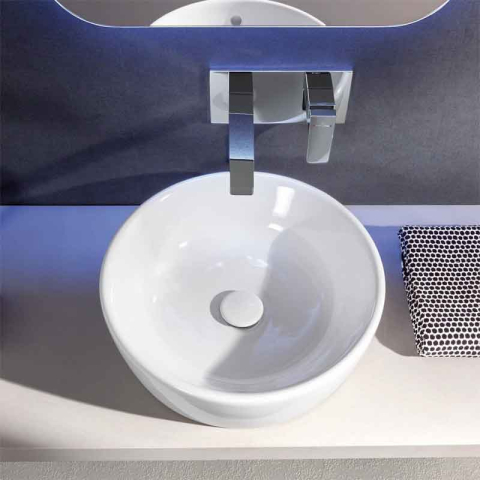 Baterie pentru lavoar incastrata Villeroy&Boch, Architectura Square, cu ventil click clack crom [7]