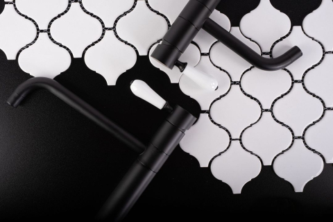 Baterie pentru lavoar Rea Serra BLACK negru  [13]