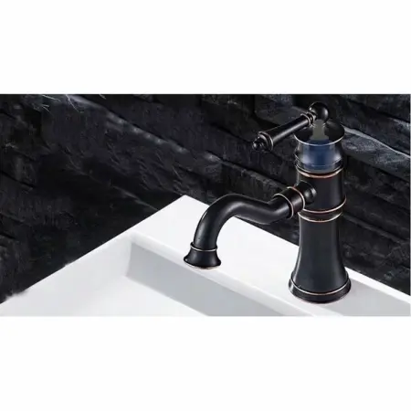 Baterie pentru lavoar Rea Vintage negru [3]