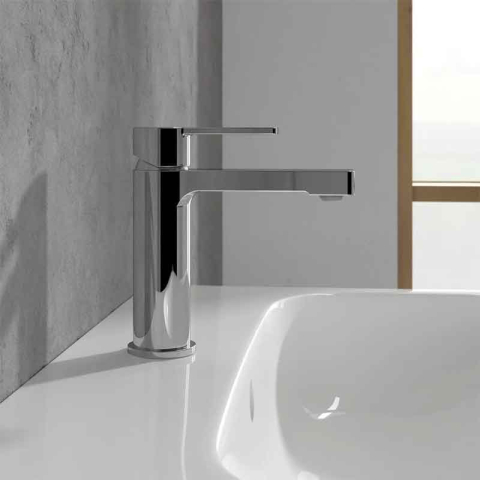 Baterie pentru lavoar Villeroy&Boch, Architectura, monocomanda, crom [2]
