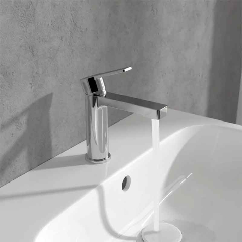 Baterie pentru lavoar Villeroy&Boch, Architectura, monocomanda, crom [1]