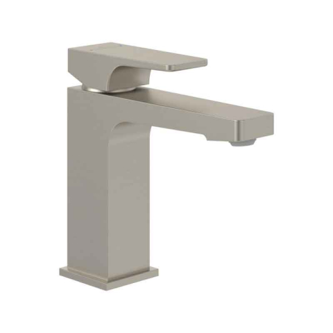 Baterii lavoar - Baterie pentru lavoar Villeroy&Boch, Architectura Square 112, fără ventil , brushed nickel