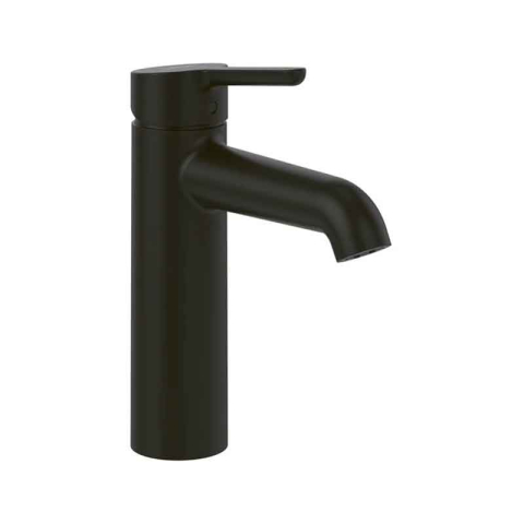 Baterii baie - Baterie pentru lavoar Villeroy&Boch, Skyla 115, fără ventil, negru mat