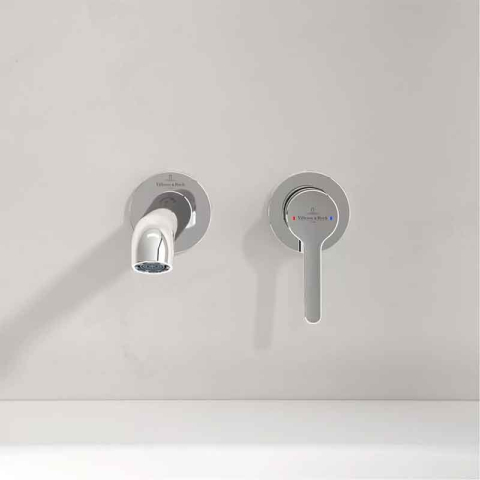 Baterie pentru lavoar Villeroy&Boch, Skyla, montaj încastrat, crom [4]