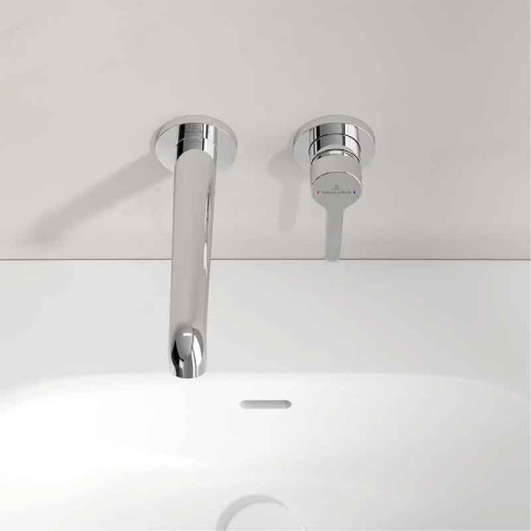 Baterie pentru lavoar Villeroy&Boch, Skyla, montaj încastrat, crom [5]